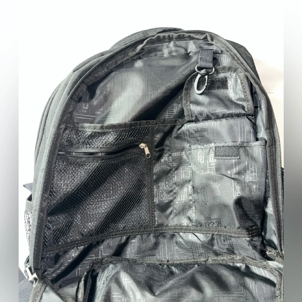 OGIO‎ Rogue Backpack Black Laptop Travel Bag Padded Heavy Duty Tech LCM Logo